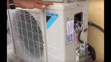 daikin mini split installation manual