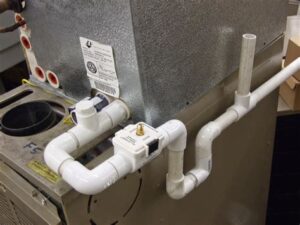 mini split condensate drain line installation